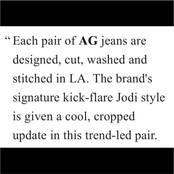 AG Jodi High-Rise crop kick flare Jeans in Gray - Picture 5 of 12